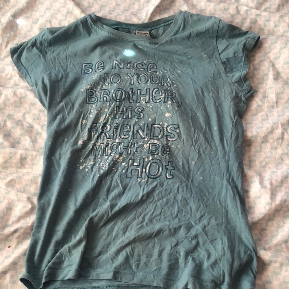 Graphic Tee with Fun Text